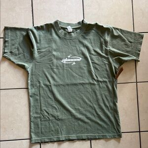 Stanced Men's Crewneck T-Shirt in Olive Green